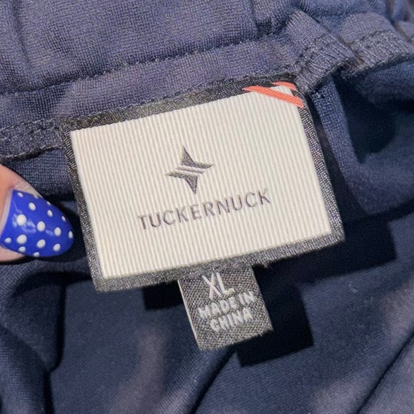 Tuckernuck Miranda Off Shoulder Top In Navy Blue Size XL - Picture 4 of 6